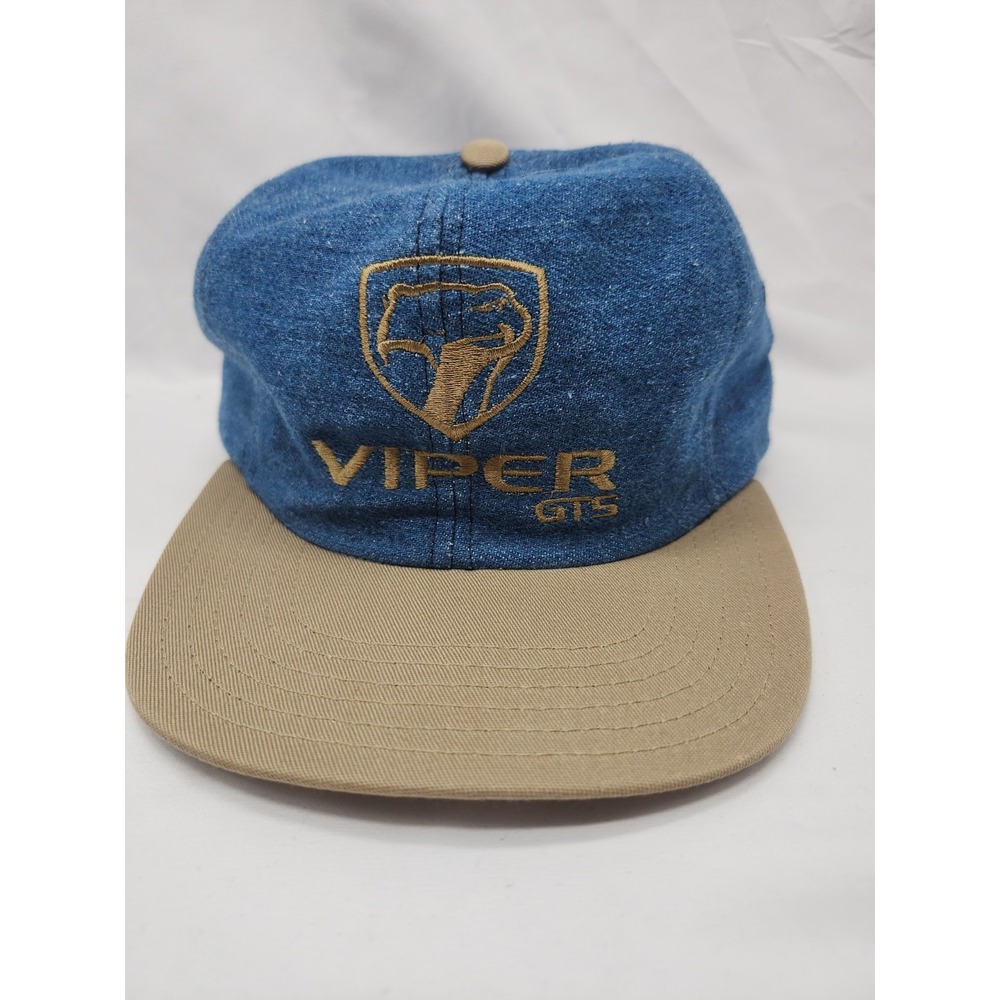 Dodge Viper GTS Denim And Tan Hat